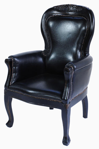 POLTRONCINA BAROCCA NERA