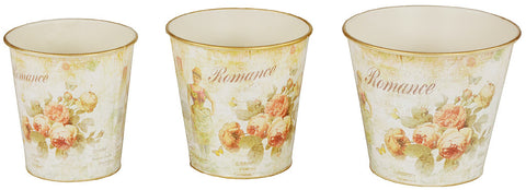 SET 3 SECCHIELLO LATTA ROMANCE ASS.1XMISURA