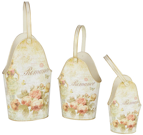 SET 3 LATTA CON MANICO ROMANCE ASS.1XMISURA
