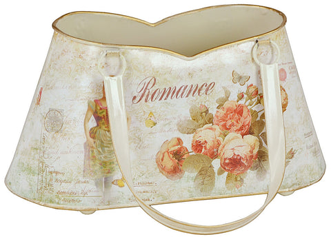 BORSA GRANDE LATTA CON MANICI ROMANCE