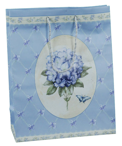 S12 UGUALI BORSA FIORE BLU