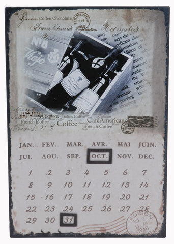 CALENDARIO DIS.FRENCH COFFEE