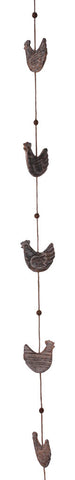 FILO DECORATIVO IN LEGNO D/GALLINA