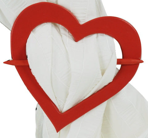 FERMA TENDA CUORE ROSSO