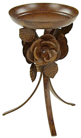 CANDELIERE DECORO ROSE GRANDE