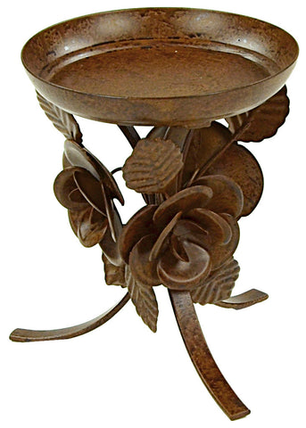CANDELIERE DECORO ROSE PICCOLO