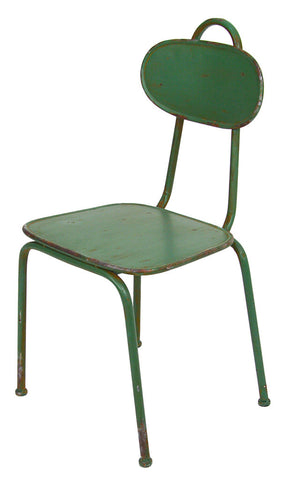 SEDIA FERRO VERDE