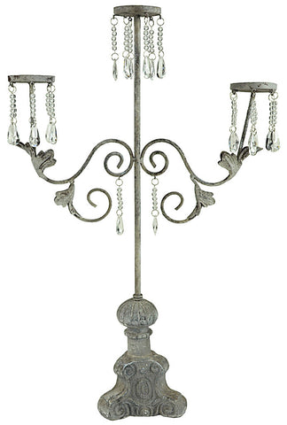 CANDELIERE MAXI A 3 BRACCIA