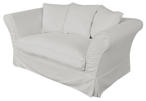 DIVANO LETTO ARMONIA COTONE BIANCO