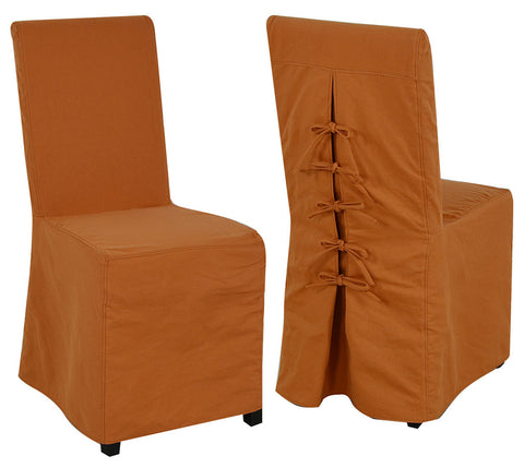 SEDIA TESSUTO ARANCIO