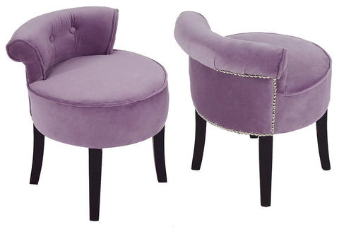 BABY CHAIR VELLUTO VIOLA